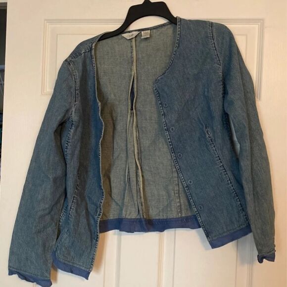 J Jill blazer jacket Size 8 - Picture 2 of 4